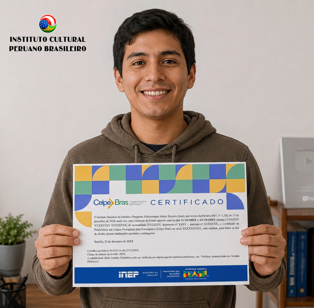 Alumno con Certificado CELPE-Bras